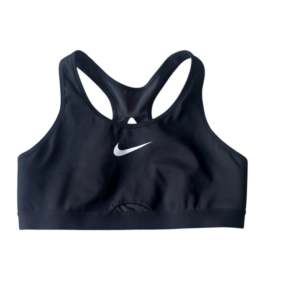 NIKE Dri-Fit Women's Swoosh Black DD0428-010 Sports Bra Sz S